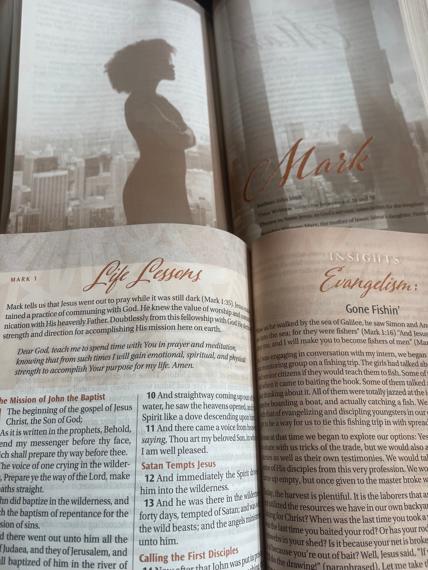 Women of Color Study Bible - Purple - Luxleather Softouch- INDEXED