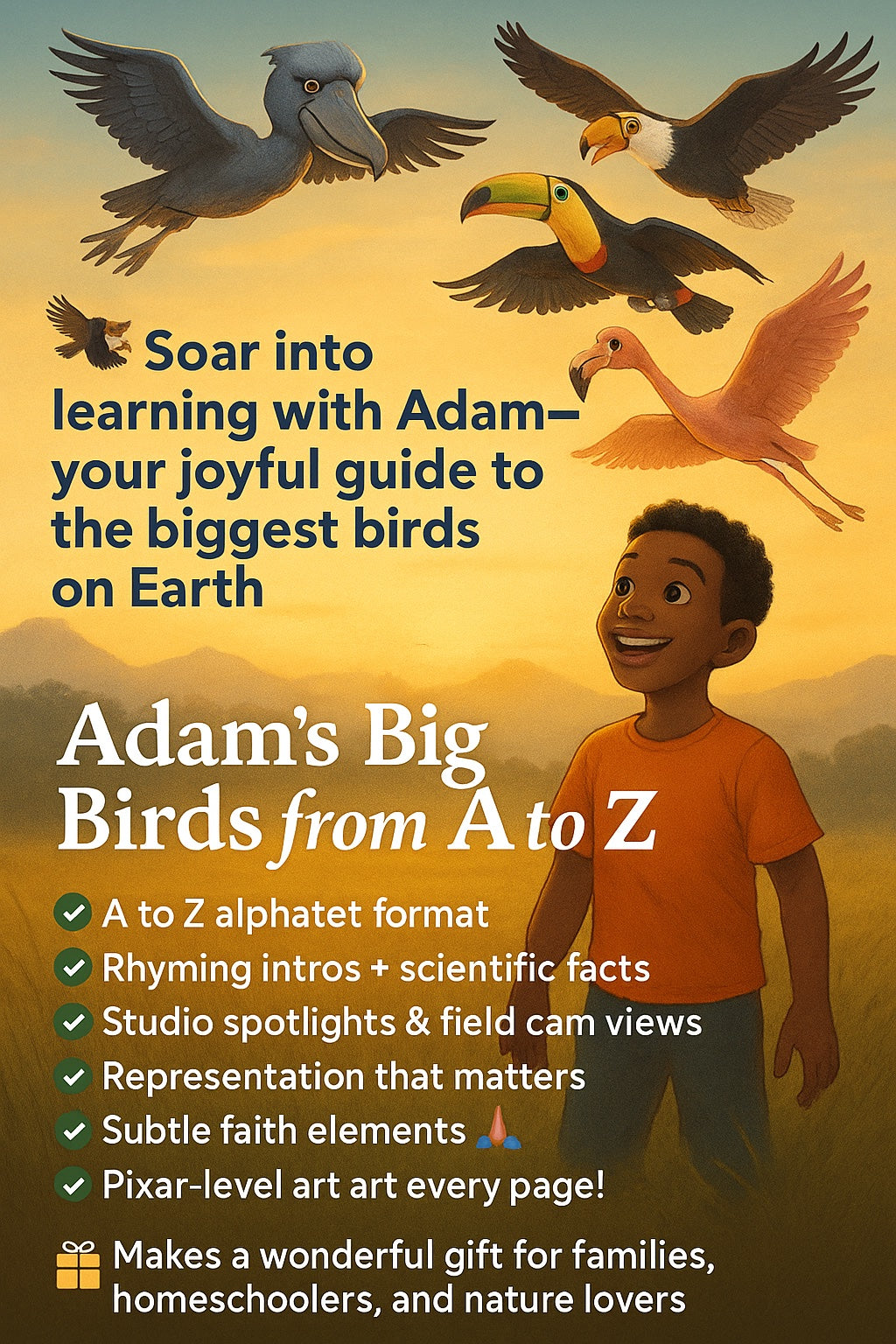 Adam's BIG Birds from A to Z