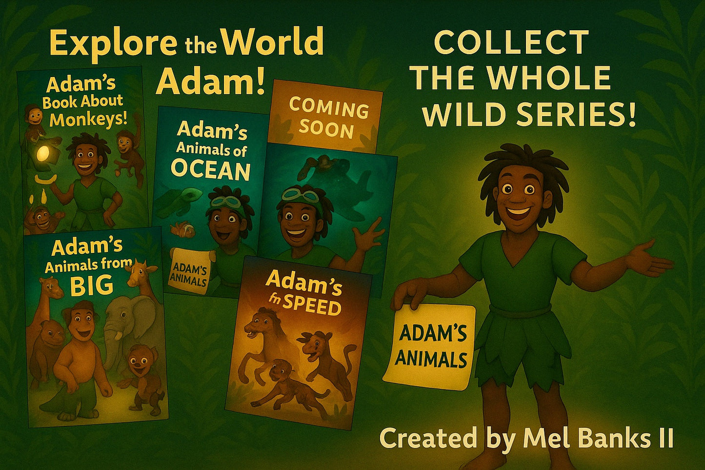 Adam's Ocean Animals - "An A to Z Adventure"