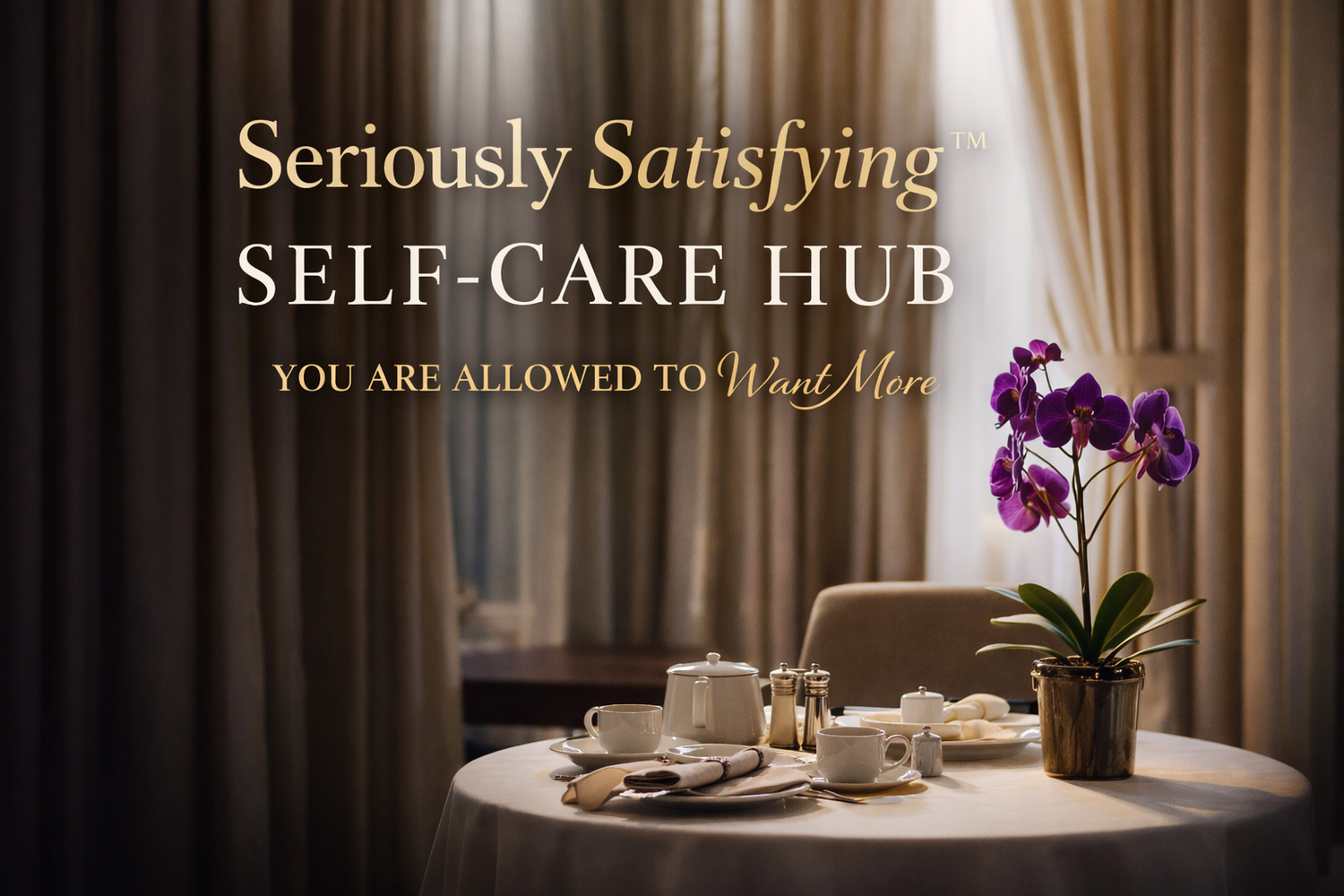 Seriously Satisfying Self-Care — Audio & Video