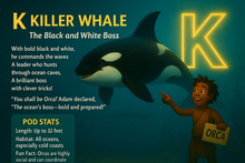 Adam's Ocean Animals - "An A to Z Adventure"