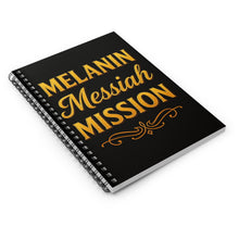 Melanin Mission Spiral Notebook - Creative Journal, Gift for Influencers, Black History Month, Self-Care, Inspirational Writing