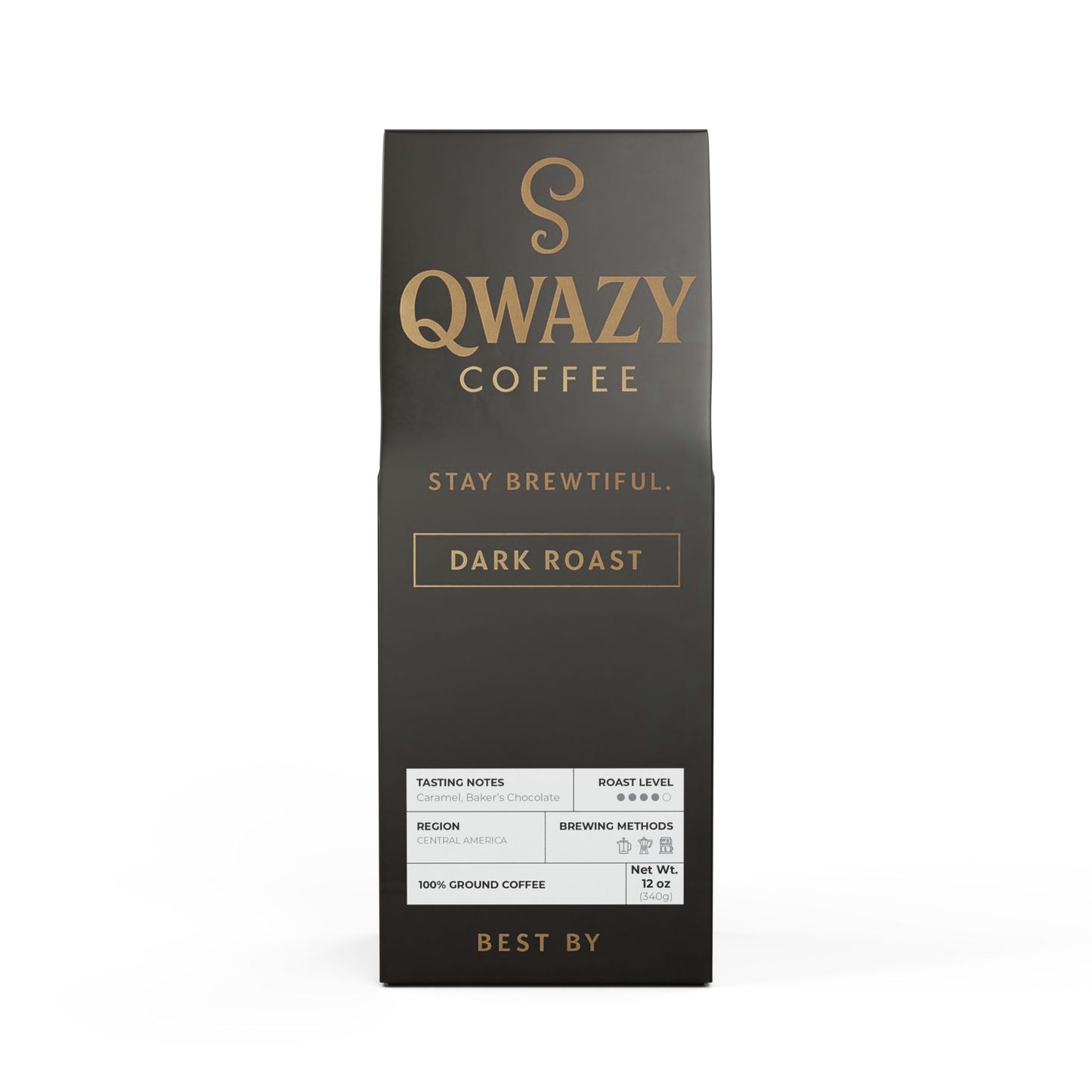QWAZY COFFEE - Blend (Medium-Dark Roast)