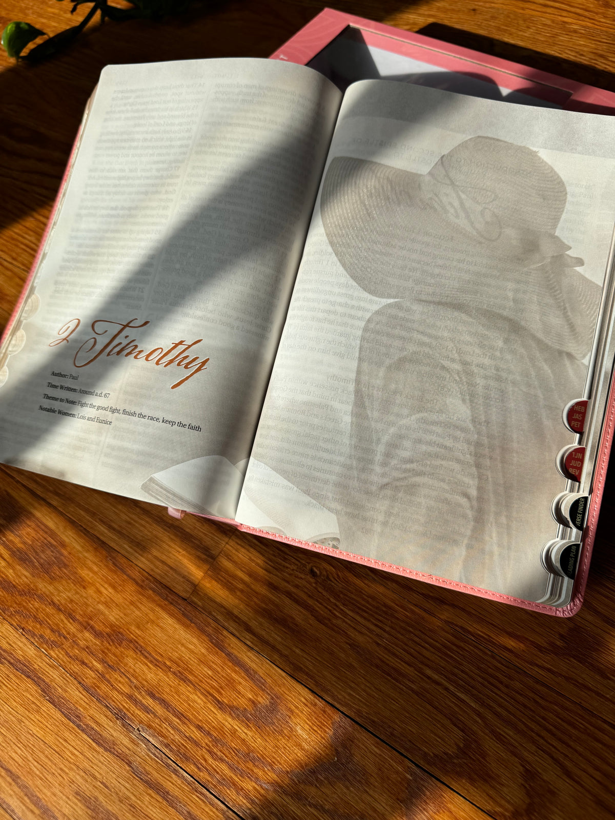 $30 Thursday OFFER - Women of Color Study Bible - PINK Luxleather