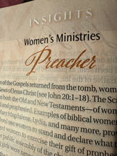 Women of Color Study Bible - PINK Luxleather