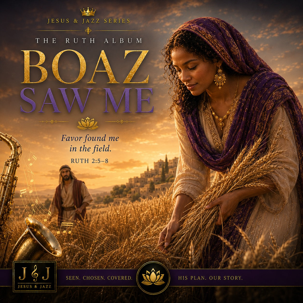 BOAZ Saw Me MP3 Single | The Ruth Album | Jesus & Jazz Series