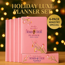⭐ Women of Color Planner 6-Pack — Ministry Special
