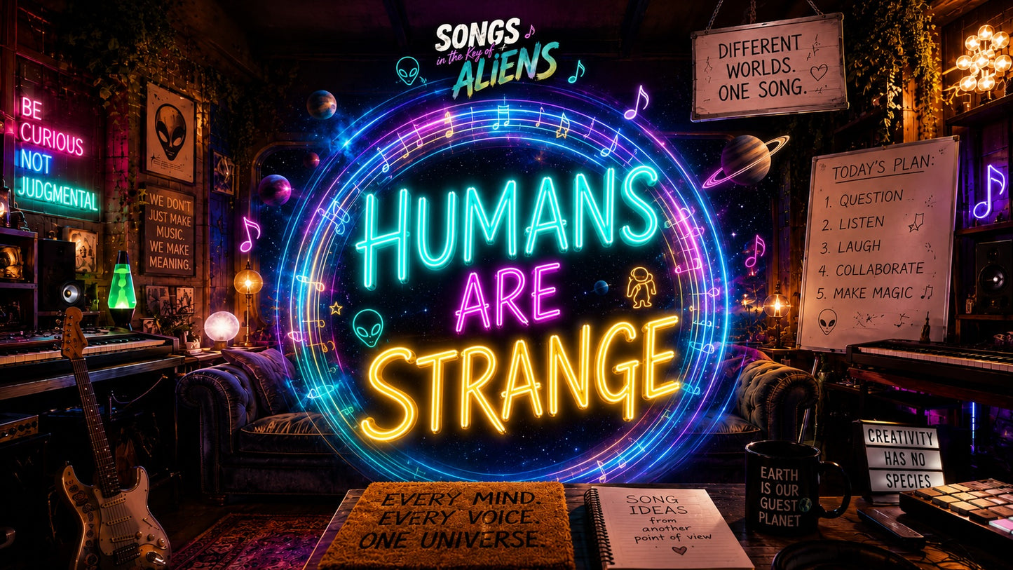 Humans are Strange Single - from the 'Songs in the Key of Aliens' album