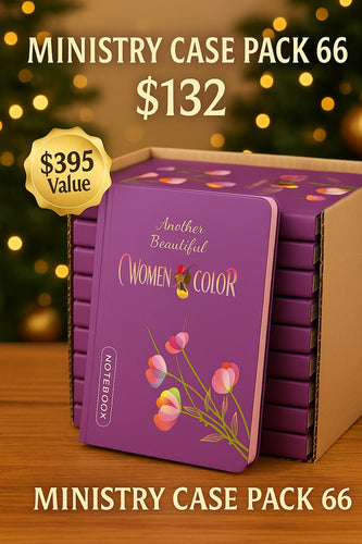 💼 Women of Color Planner - Ministry Case Pack (66-Count)
