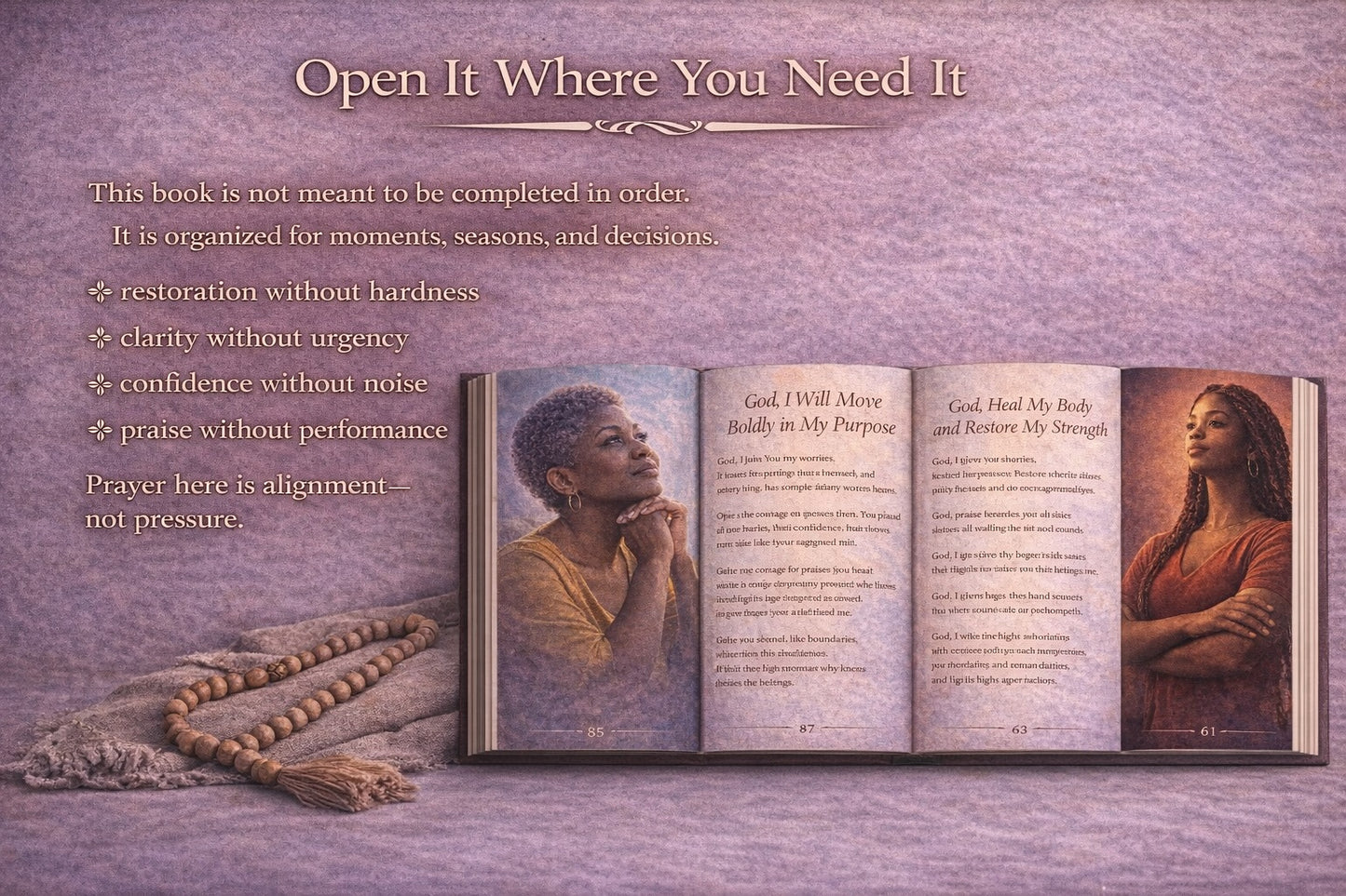 When Black Women Pray We Rise  Restoration &  Praise Edition