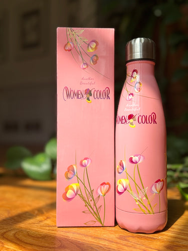 Women of Color PINK Water Bottle x 12