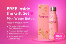 HOLIDAY PINK DROP 1 - PREMIUM Women of Color Study Bible Gift Set  - currently $79.99
