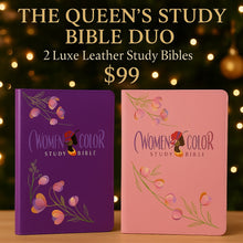 👑 The Queen’s Study Bible Duo — Holiday Edition