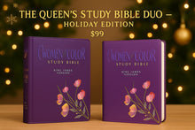 👑 The Queen’s Study Bible Duo — Holiday Edition