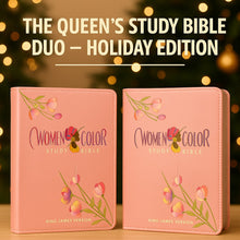 👑 The Queen’s Study Bible Duo — Holiday Edition