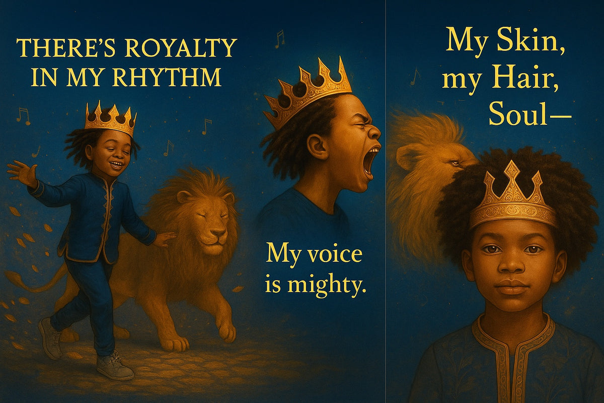 Lion Heart Golden Mind - Radical Affirmations for Young Black Men
