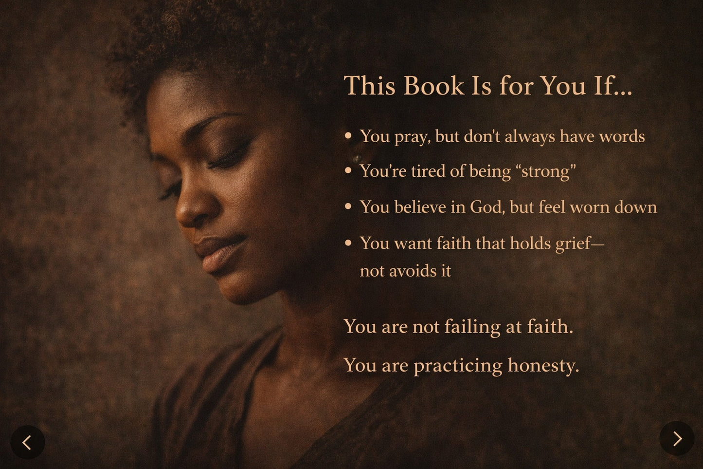 When Black Women Pray - Raw Talk. Real Faith. Lament Edition