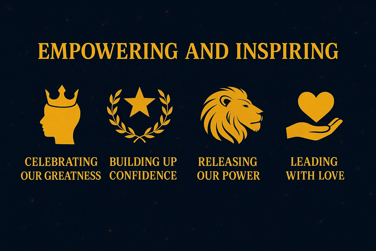 Lion Heart Golden Mind - Radical Affirmations for Young Black Men