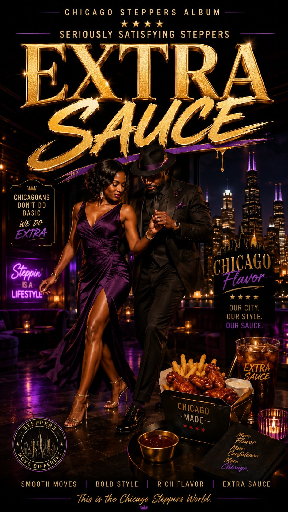 EXTRA SAUCE - from the Seriously Satisfying Steppers album