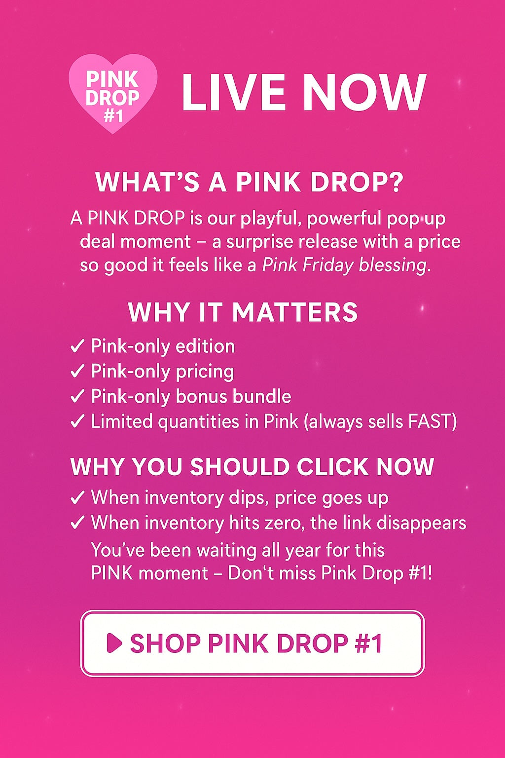 HOLIDAY PINK DROP 1 - PREMIUM Women of Color Study Bible Gift Set  - currently $79.99