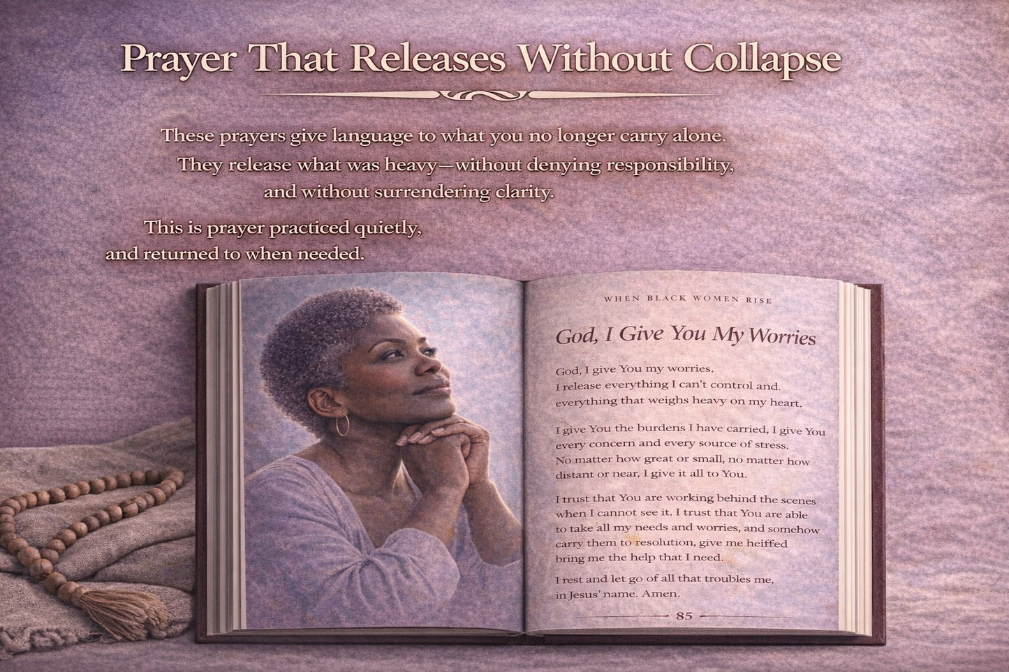 When Black Women Pray We Rise  Restoration &  Praise Edition