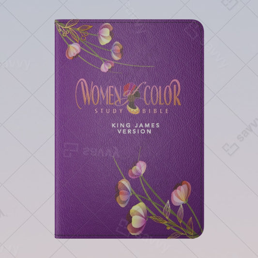 Women of Color Premium Gift  Pack Purple - 4 items packaged for giving