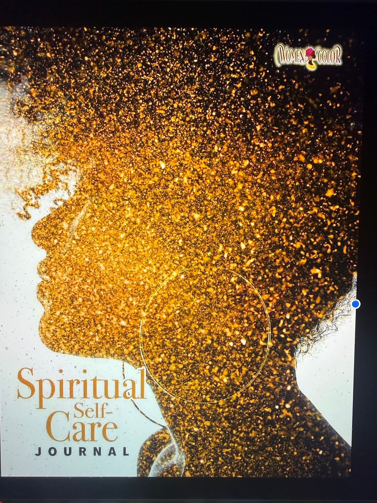 Women of Color Spiritual Self-Care Journal- Gold Cover Edition