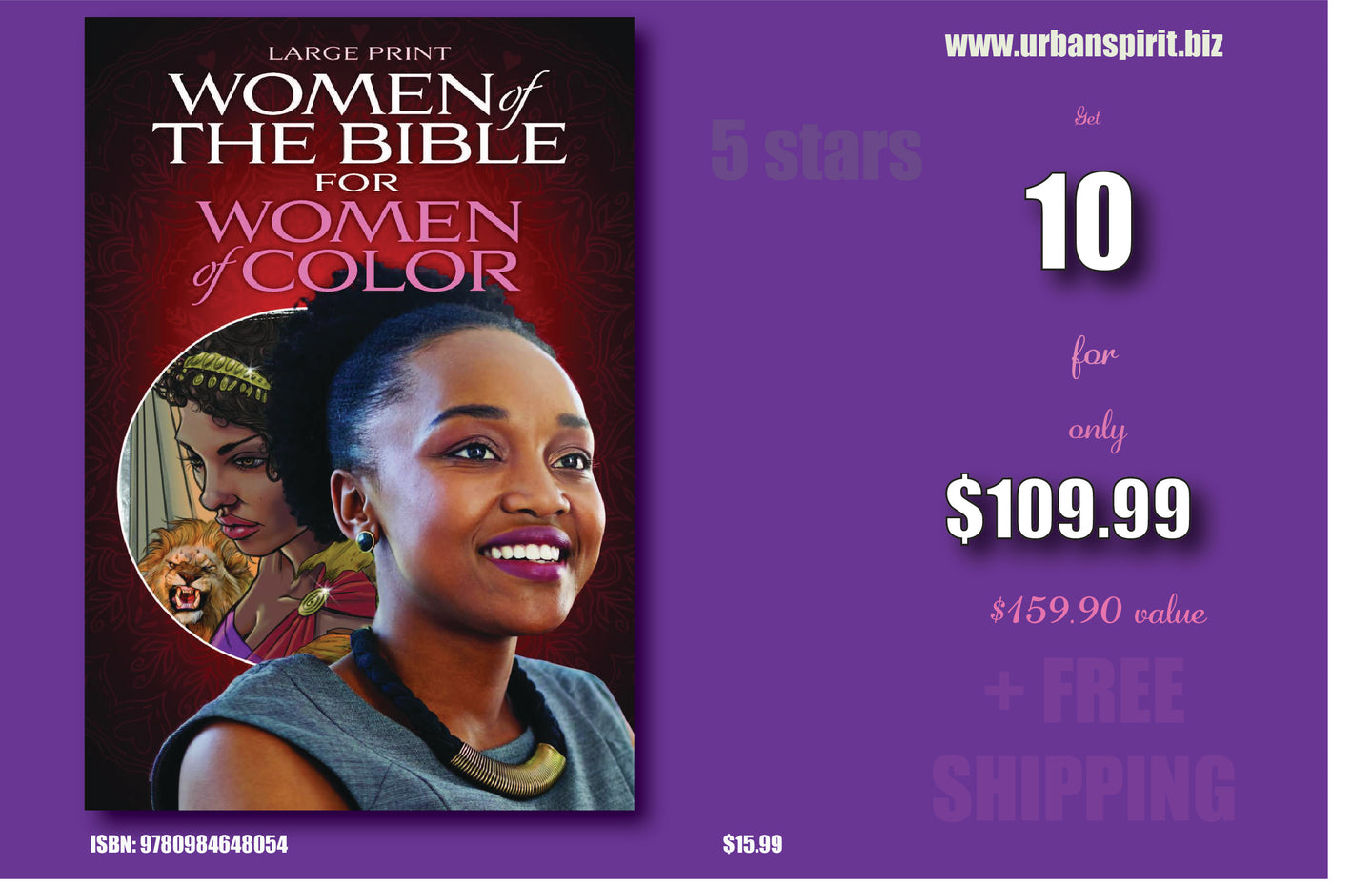 Women of the Bible for Women of Color    10-Pack - (paperback)