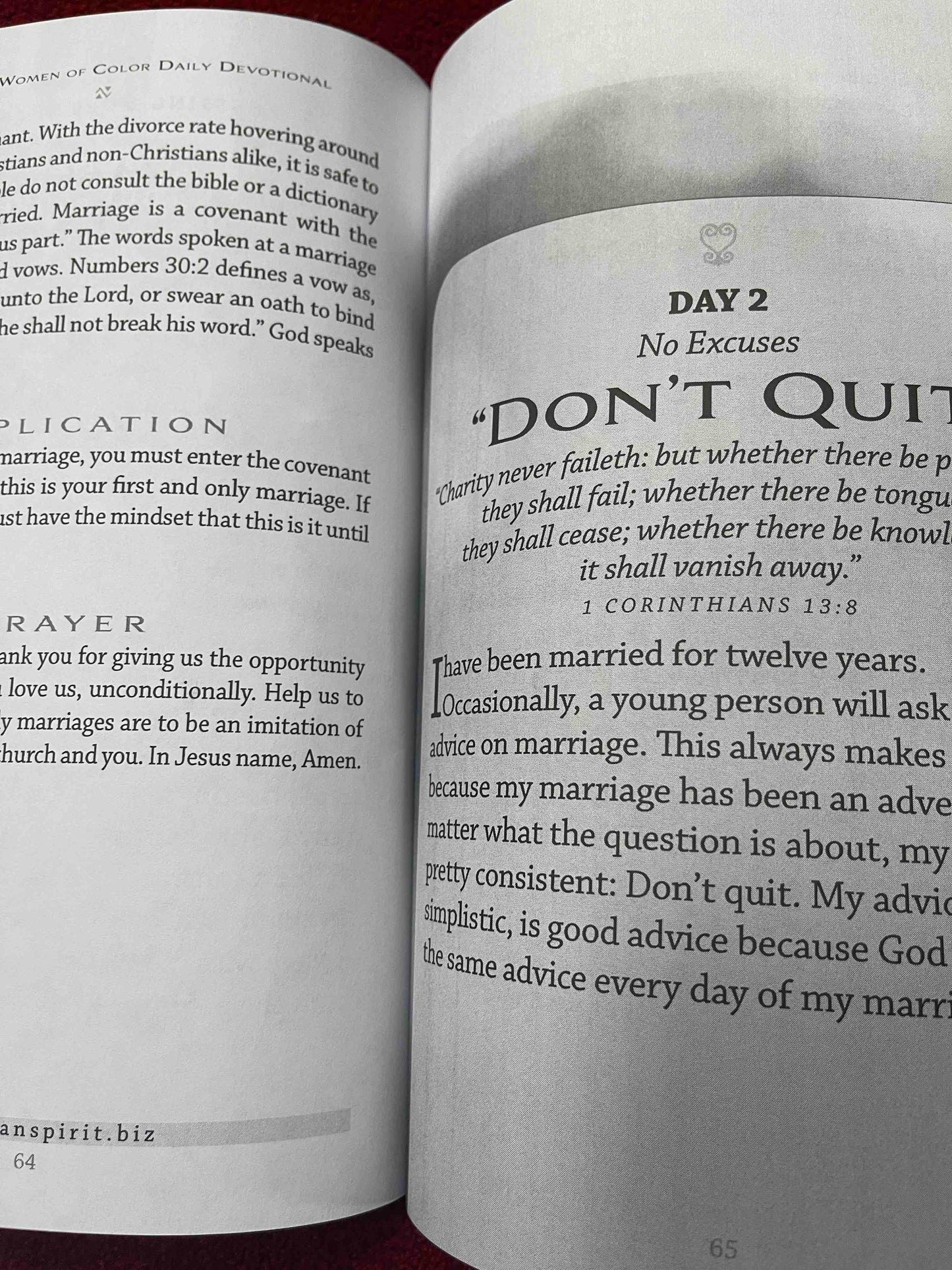 Women of Color Daily Devotional SUMMER #1 Edition