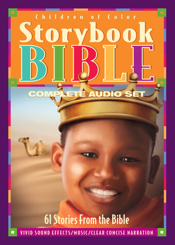 Children of Color Storybook Bible Complete Audio  4 CD Set (B)Boy with Crown cover