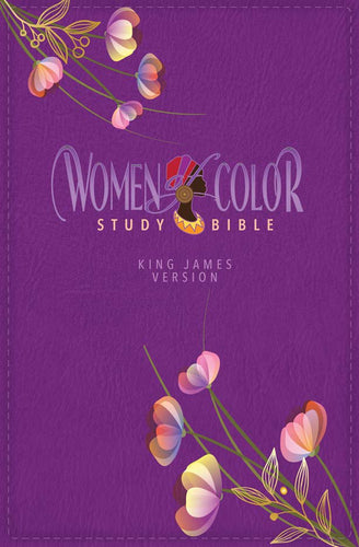 Women of Color Study Bible - Purple Luxleather Softouch Edition