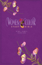 Women of Color Study Bible - Purple Luxleather Softouch Edition