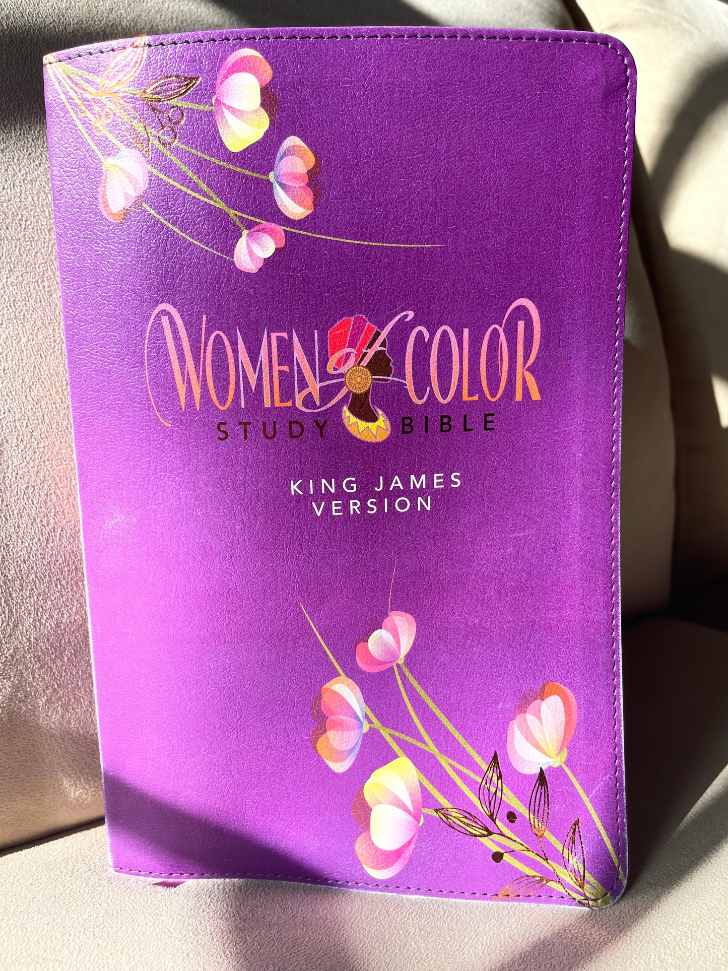 Women of Color Study Bible - Purple Luxleather Softouch Edition